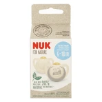 NUK For Nature, пустышка, латекс, анатомическая, серая, 6-18 месяцев, 2 штуки: цены и характеристики