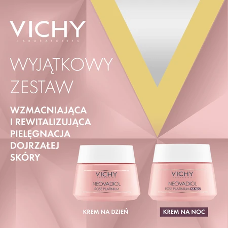 Набір Vichy Neovadiol Rose Platinium, Денний крем, 50 мл + Нічний крем, 50 мл: ціни та характеристики