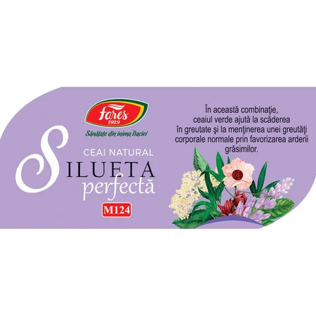 Чай для контроля веса Perfect Silhouette 2 M124 20 пакетиков, Fares: цены и характеристики