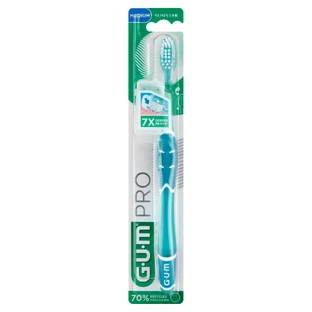 Sunstar Gum PRO, зубна щітка, середня, 1 шт + Sunstar Gum Soft-Picks Pro, міжзубний очищувач, 2 шт безкоштовно
