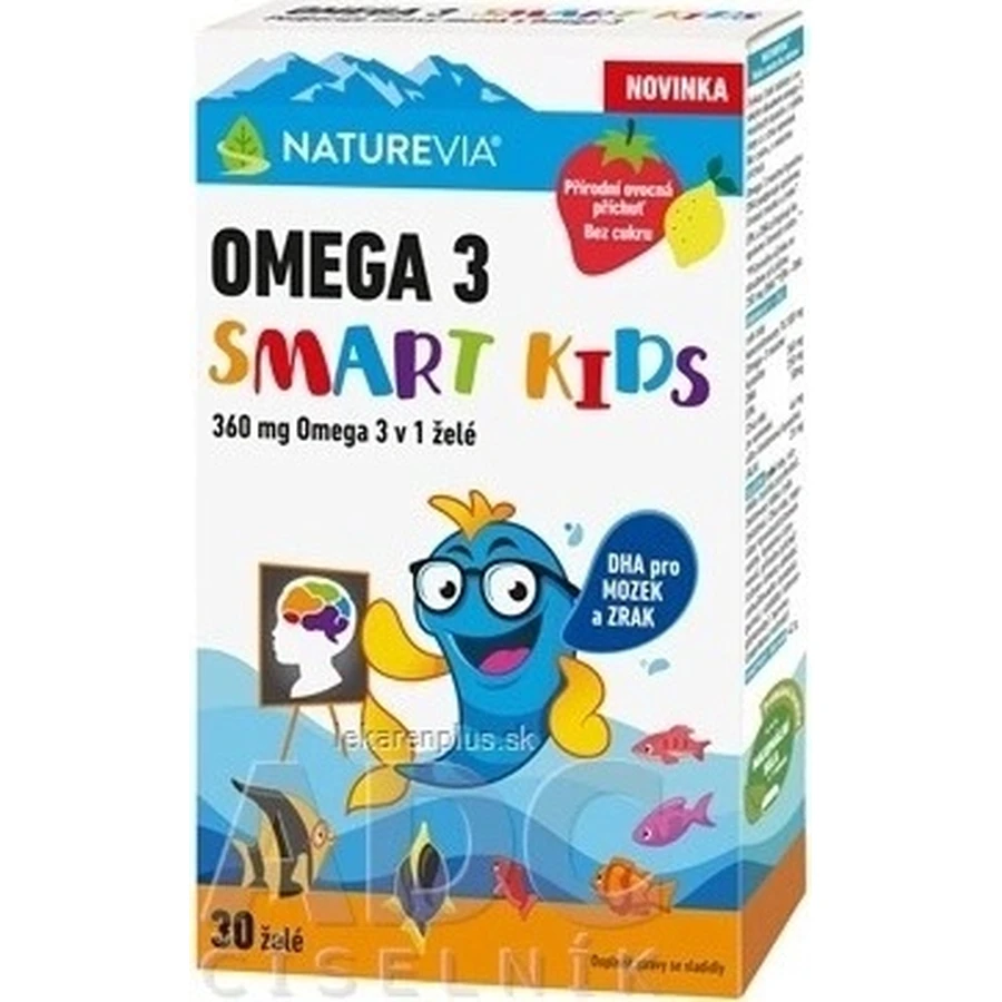NATUREVIA OMEGA 3 SMART KIDS (30 драже) 1×30 табл.: ціни та характеристики