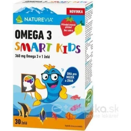 NATUREVIA OMEGA 3 SMART KIDS (30 драже) 1×30 табл.: ціни та характеристики