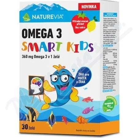 NATUREVIA OMEGA 3 SMART KIDS (30 драже) 1×30 табл.: ціни та характеристики