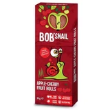 Натуральный яблочно-вишневый рулет, 30 г, Bob Snail