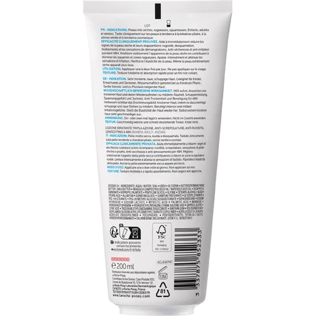 Лосьон для тела La Roche-Posay 10% UREA для очень сухой, грубой и стянутой кожи 200 мл: цены и характеристики