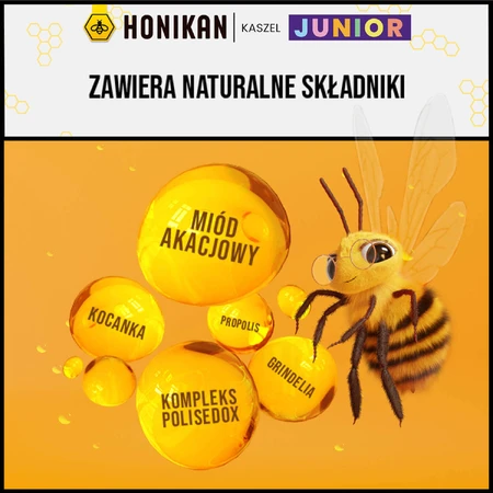 Сироп Honikan Cough Junior, 230 г - длительный срок хранения!: цены и характеристики