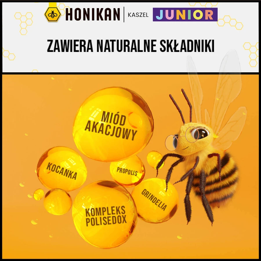 Сироп Honikan Cough Junior, 230 г - длительный срок хранения!: цены и характеристики