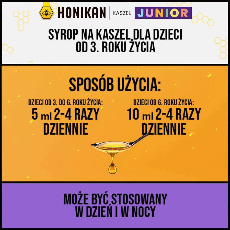 Сироп Honikan Cough Junior, 230 г - длительный срок хранения!: цены и характеристики