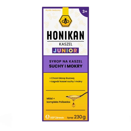 Сироп Honikan Cough Junior, 230 г - длительный срок хранения!: цены и характеристики