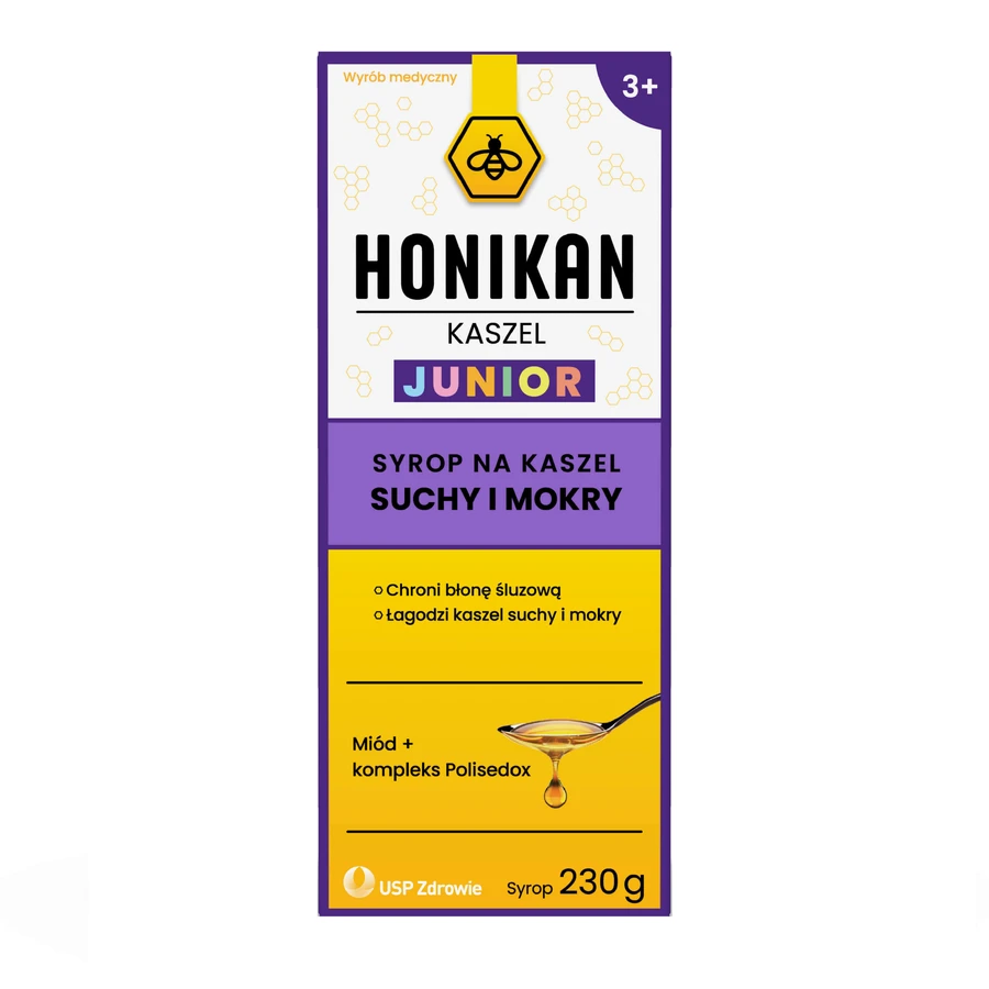 Сироп Honikan Cough Junior, 230 г - длительный срок хранения!: цены и характеристики