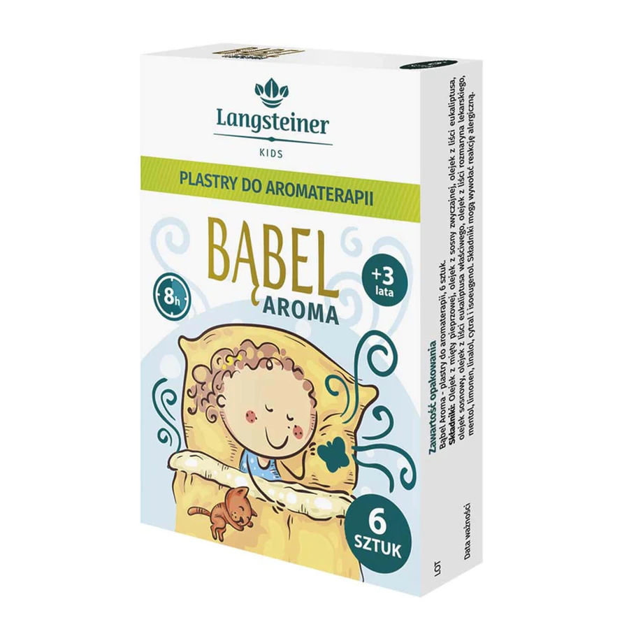 Ароматерапевтичні пластирі Langsteiner Bbel Aroma, від 3 років, 6 штук: ціни та характеристики