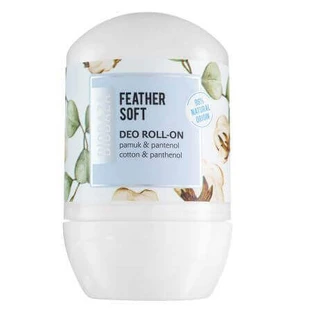 Натуральный дезодорант с хлопковым маслом и пантенолом, Feather Soft, 50 мл, Biobaza