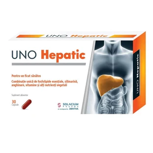 Уно Гепатік, 30 капсул, Solacium Pharma