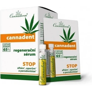 Регенерирующая сыворотка Cannaderm CANNADENT 10×1,5 мл, для лечения афт и простудных язв