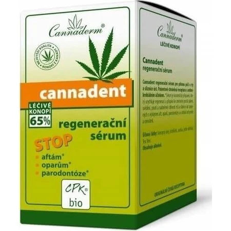 Регенерирующая сыворотка Cannaderm CANNADENT 10×1,5 мл, для лечения афт и простудных язв: цены и характеристики