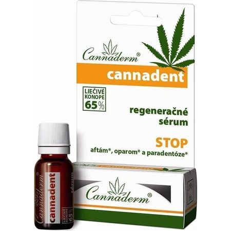 Регенерирующая сыворотка Cannaderm CANNADENT 10×1,5 мл, для лечения афт и простудных язв: цены и характеристики