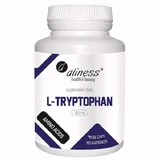 Aliness L-Tryptophan, L-триптофан 500 мг, 100 вегетарианских капсул