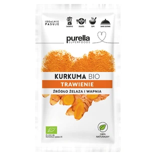 Purella Superfoods Turmeric Bio, 20 г