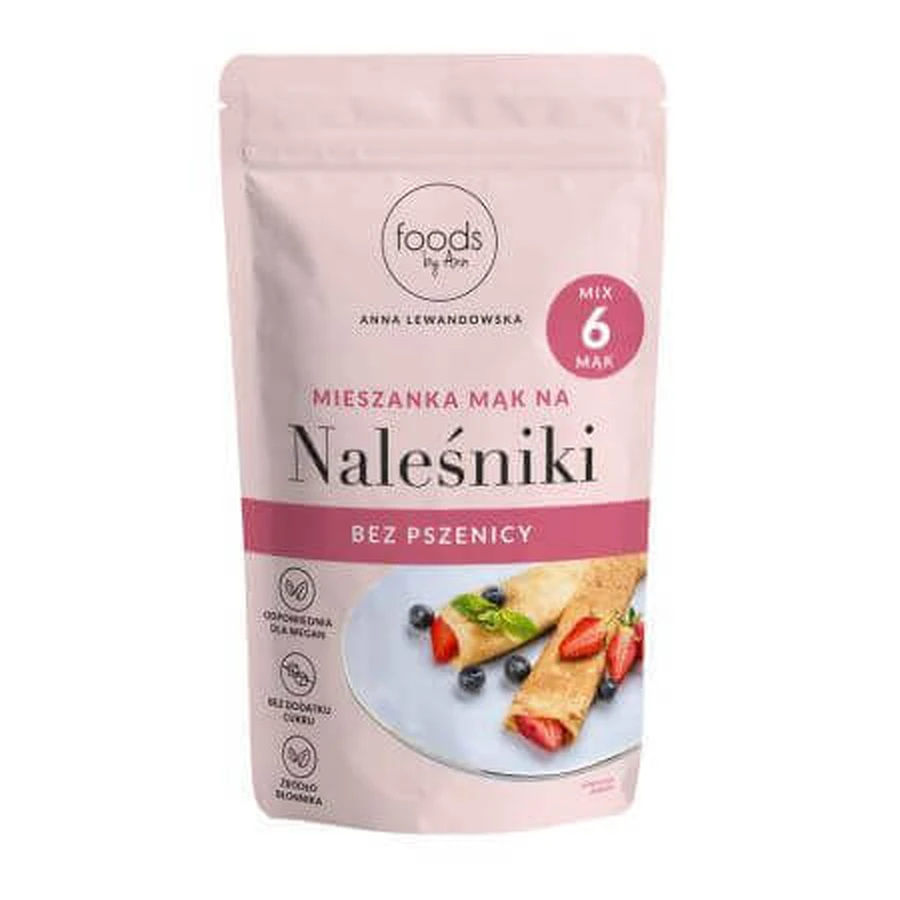 Суміш беззернового борошна для млинців, 200 г, Foods By Ann: ціни та характеристики