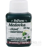 МедФарма МЕДОВКА 50МГ + ЧМЭ + ВАЛЕРИАН 1×37 тбл, МЕДОВКА + ЧМЭ + ВАЛЕРИАН