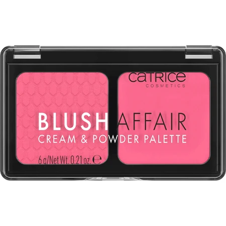 Catrice Blush Affair Cream & Powder Palette, румяна, Pleasing Pink, 020, 6 г: цены и характеристики