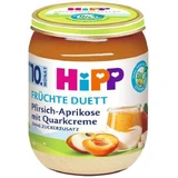 HiPP BIO Фруктовый дуэт Персик-огурец со сливочным сыром 160 г