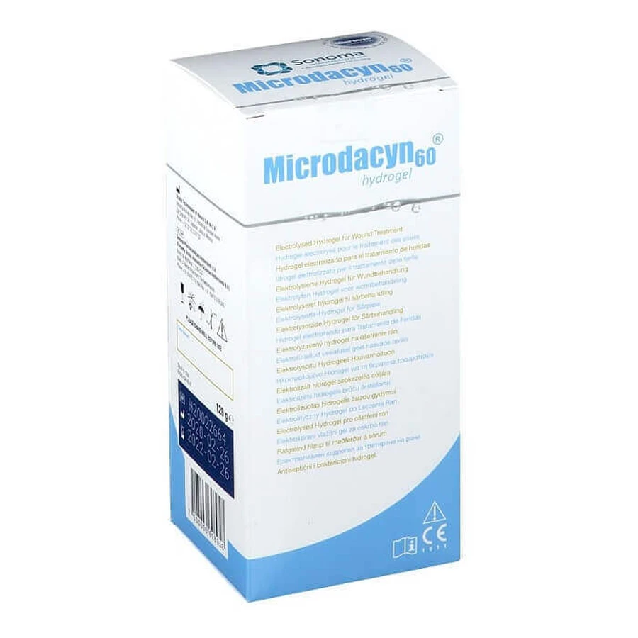Гидрогелевый гель для дезинфекции ран Microdacyn60, 60 г, Sonoma: цены и характеристики