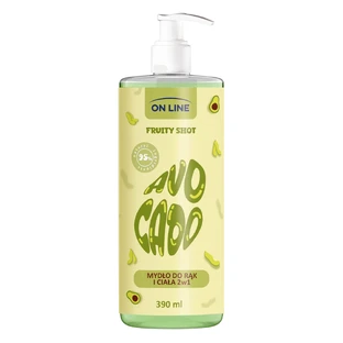 Рідке мило On Line Fruity Shot Авокадо, 390 мл
