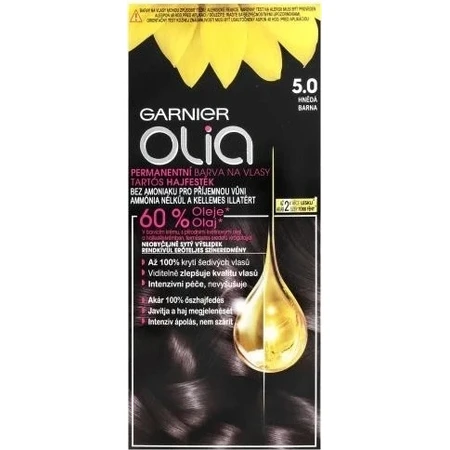 Garnier Olia перманентный цвет волос 4.0 темно-коричневый 1×1 набор, перманентный цвет волос: цены и характеристики