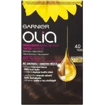 Garnier Olia перманентный цвет волос 4.0 темно-коричневый 1×1 набор, перманентный цвет волос: цены и характеристики