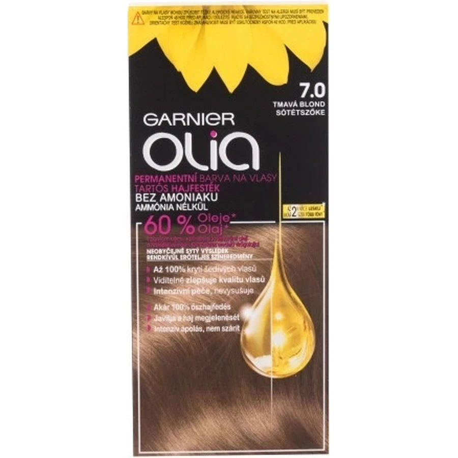 Garnier Olia перманентный цвет волос 4.0 темно-коричневый 1×1 набор, перманентный цвет волос: цены и характеристики