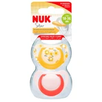 Соска-пустушка Nuk Star латексна, 18-36 місяців, 2 шт.: ціни та характеристики