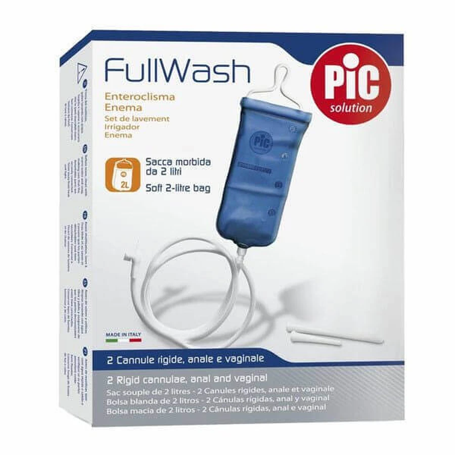Набір для клізми Chicco Pic FullWash Enteroclisma Home Enema Kit, 2 л: ціни та характеристики
