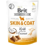 Brit Dog Функциональный снек Кожа и шерсть Криль 150 г