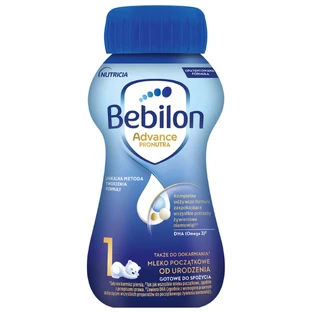 Рідка молочна суміш Bebilon Advance Pronutra 1, від народження, 200 мл