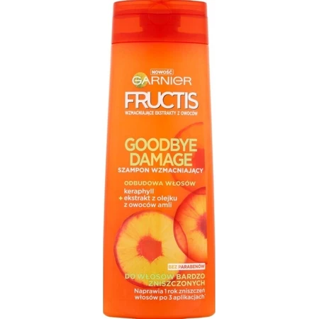 Garnier Fructis ampón Goodbye damage 1×400 мл, ampón: цены и характеристики
