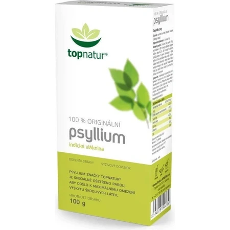 Топнатур PSYLLIUM FIBER 1×100 г, пищевая добавка: цены и характеристики
