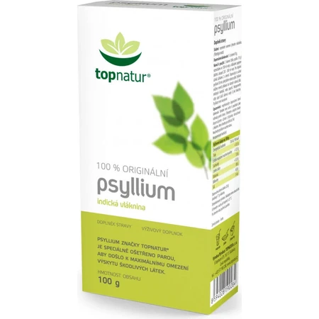 Топнатур PSYLLIUM FIBER 1×100 г, пищевая добавка: цены и характеристики