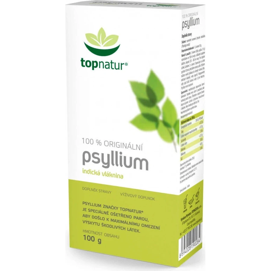 Топнатур PSYLLIUM FIBER 1×100 г, пищевая добавка: цены и характеристики