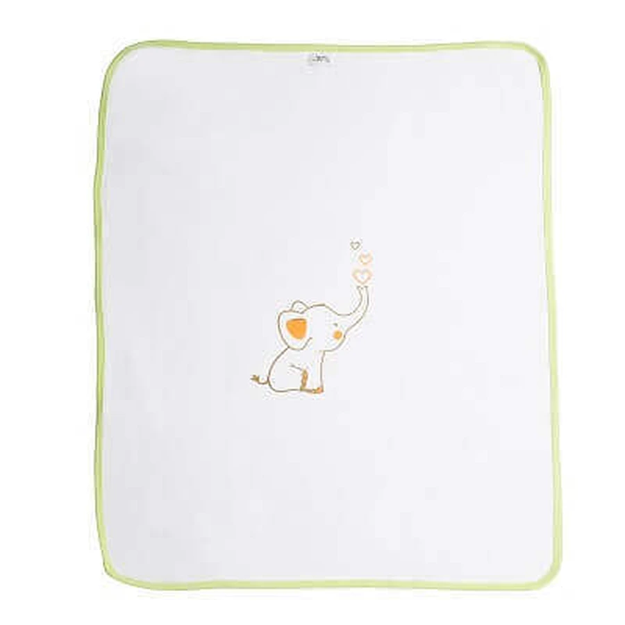 Одеяло Sweet Dreams, 70x90 см, слон бело-зеленый, Tuxi Brands: цены и характеристики