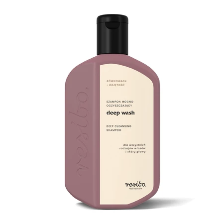 Resibo Deep Wash, глубоко очищающий шампунь, 250 мл: цены и характеристики