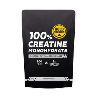 Креатин моногидрат без вкуса, 200 г, Gold Nutrition