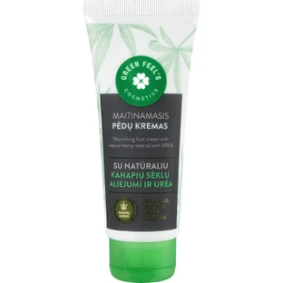 Конопляний крем для ніг Green Feels 75 мл