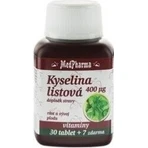 MedPharma Фолиевая кислота 400 мкг 1×37 табл, Фолиевая кислота: цены и характеристики