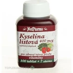MedPharma Фолиевая кислота 400 мкг 1×37 табл, Фолиевая кислота: цены и характеристики
