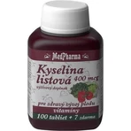 MedPharma Фолиевая кислота 400 мкг 1×37 табл, Фолиевая кислота: цены и характеристики