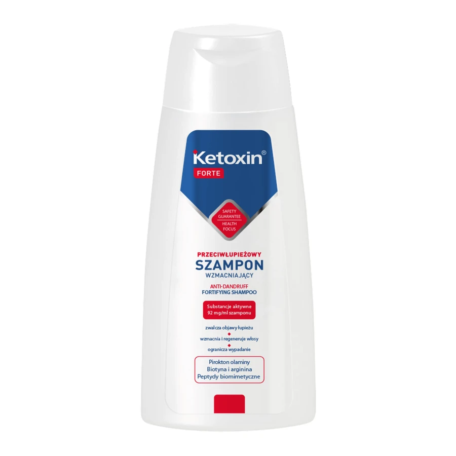 L'Biotica Ketoxin Forte, Зміцнюючий шампунь проти лупи, 200 мл + Шампунь для волосся та шкіри голови, 50 мл безкоштовно: ціни та характеристики