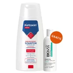 L'Biotica Ketoxin Forte, Зміцнюючий шампунь проти лупи, 200 мл + Шампунь для волосся та шкіри голови, 50 мл безкоштовно: ціни та характеристики