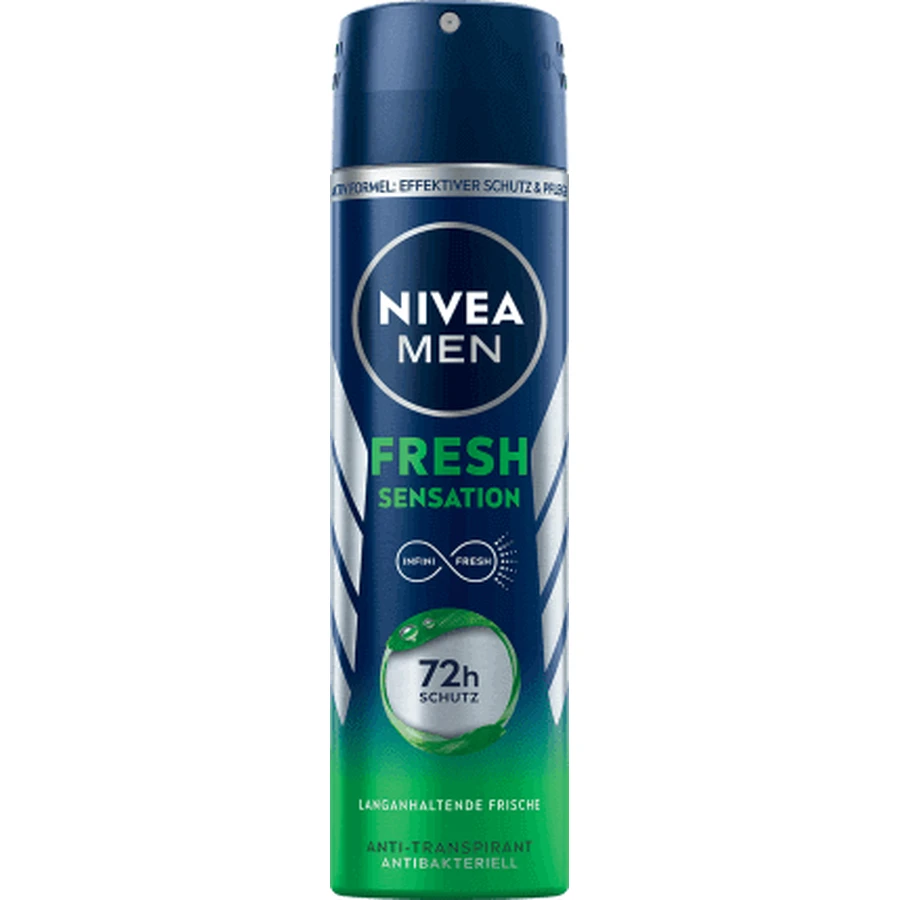 Nivea MEN Дезодорант-спрей FRESH SENSATION, 150 мл: ціни та характеристики