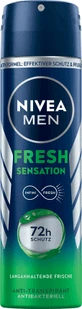 Nivea MEN Дезодорант-спрей FRESH SENSATION, 150 мл